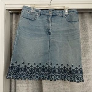 Jean skirt